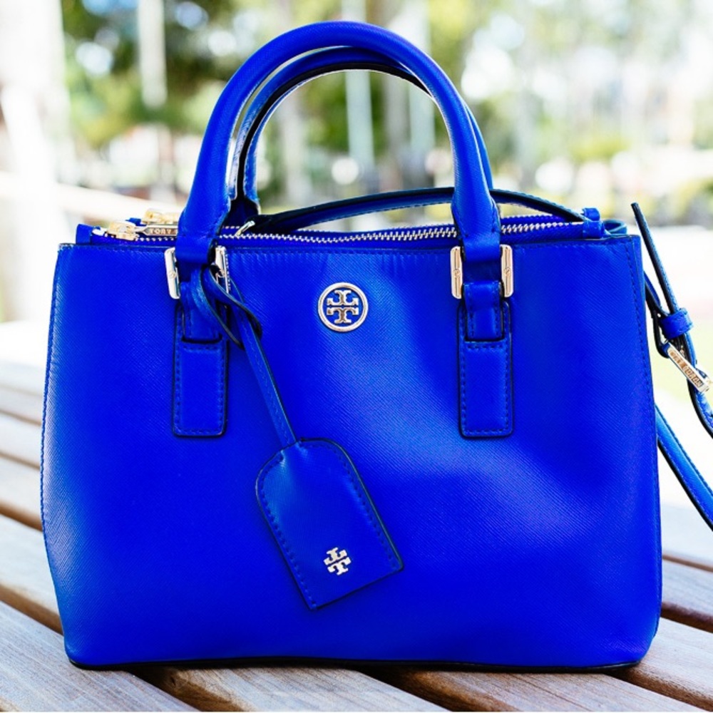 Tory Burch Robinson Micro Double Zip Tote